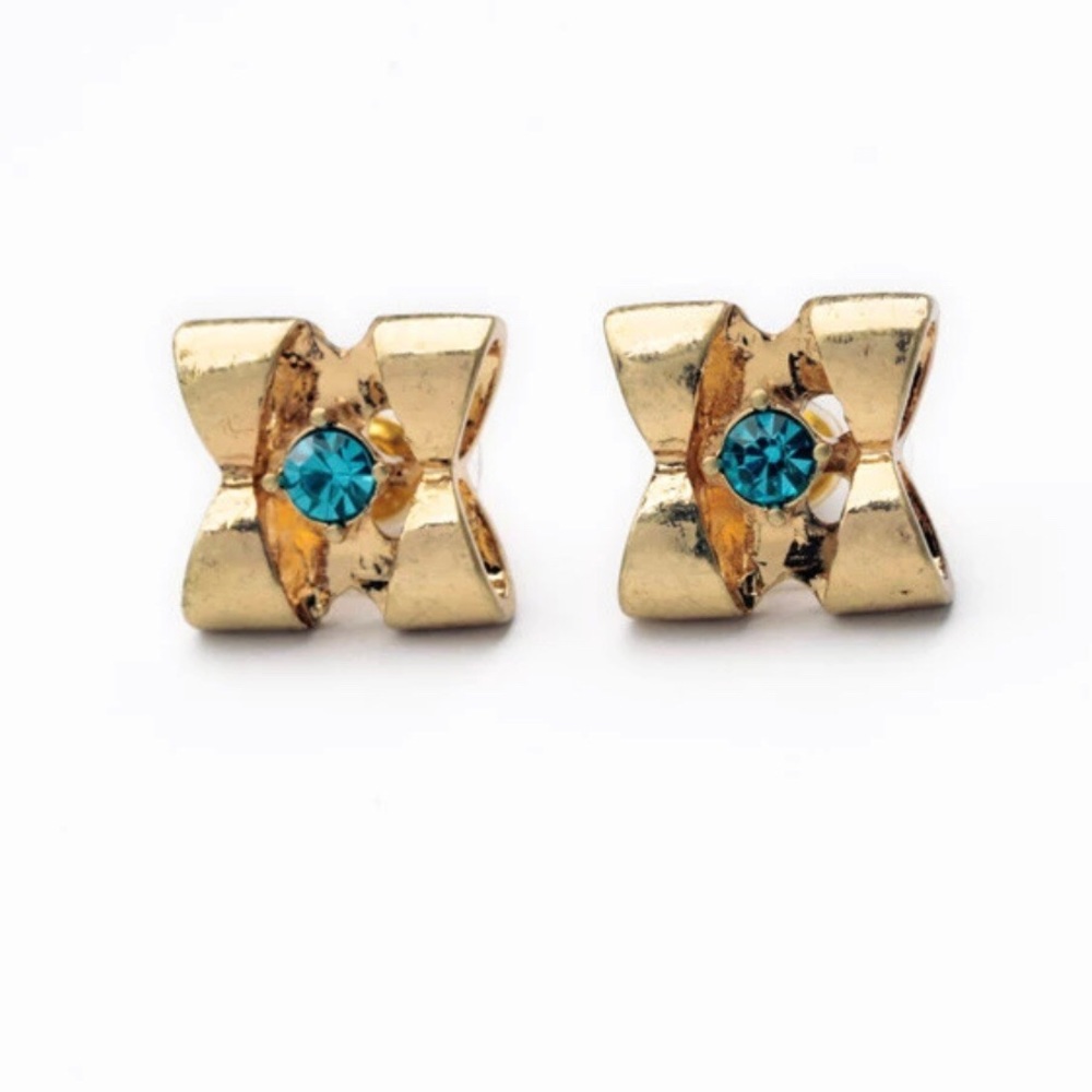 Eldorado gold stud earrings